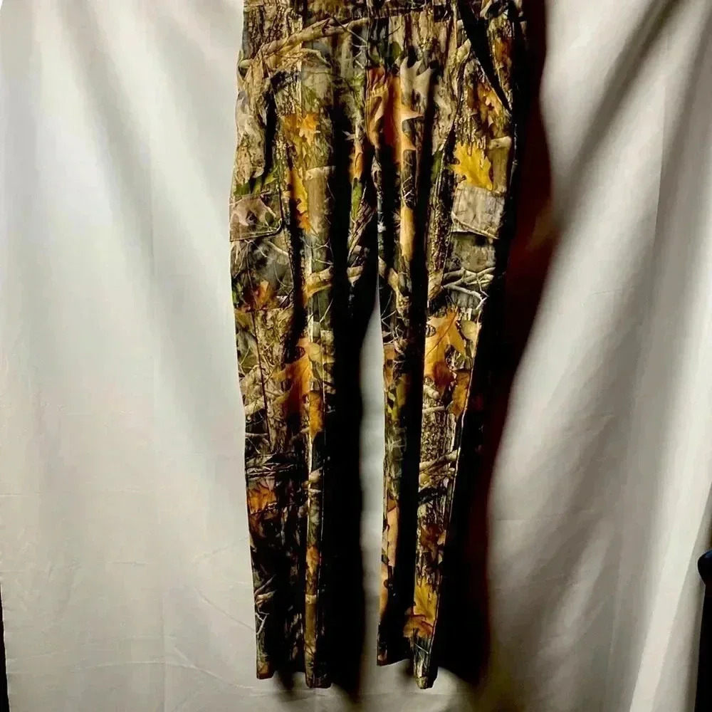 SHE WOMENS SIZE‎ SMALL CAMOUFLAGE PANTS POLYESTER SPANDX BLEND CLEAN CONDITION